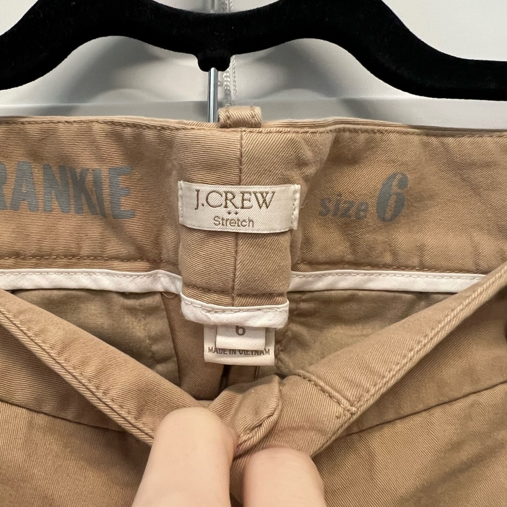 J. Crew women’s Khaki Chinos - Picture 3 of 5